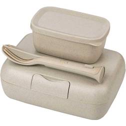 Koziol Lunchboxen-Set Candy Ready beige, 1 Set