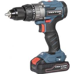 Tryton drill driver 20v drill driver, brushless, 2x2ah, charge 1h, 50nm