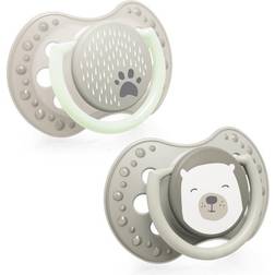 Lovi Oso Buddy Dinámico Silicona 6-18m 2uds