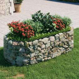 vidaXL Gabion Plantenbak Verhoogd 200 x 100 x 50 cm