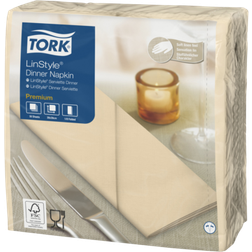 Tork Serviet Linstyle 39x39 cm 1/8 fold Cream,12 pk x 50 stk/krt