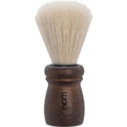 Nom ALFRED Shaving Brush Natural Bristle Dark Ash