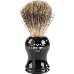 Barburys Shaving Brush Grey Silhouette 0000606