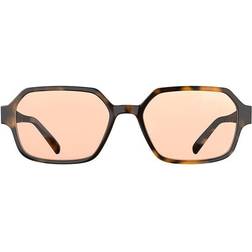 Corlin Eyewear Solbriller Alex - Cognac/Brokade/Mørkebrun