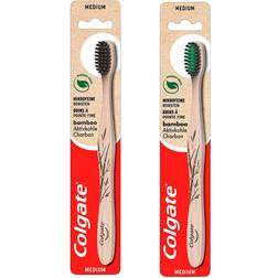 Colgate Bambus Tandbørste Bamboo Charcoal MEDIUM