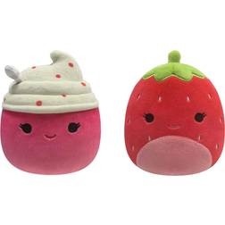 Jazwares Squishmallows Flip a Mallows Strawberry Ice Cream 13cm