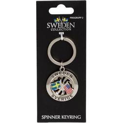 Joker Souvenir Spinner Flagga Sverige USA