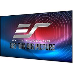 Elite Screens Aeon CineGrey AT 120" Home Theater Fixed Projector Screen Black