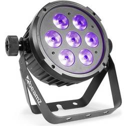 BeamZ BT280 Flat Par 7x10W 6in1 DMX IRC, LED Spot Flat Par 7x10W RGBAW-UV BT280