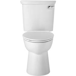 American Standard 238AA105.020 Vormax High Efficiency Right Height Elongated Toilet with RightHand Trip Lever, White