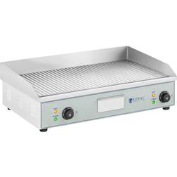 Royal Catering Doppel Elektrogrill 400 x 730 mm