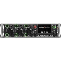 Sound Devices Sound Devices 833 8-Channel 12-Track Multitrack Field Recorder