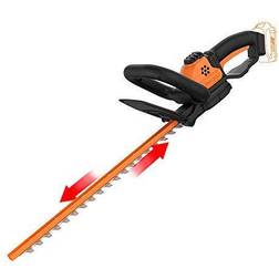 Worx WORX 20V 22" Cordless Hedge Trimmer Tool Onl y