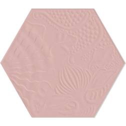 Hill Ceramic Hexagon Klinker Gaudi Rosa 22x25 1.04 m2