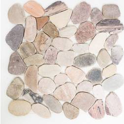 HUH Mosaik Natursten Pebble Kiesel Korall Pris Per Ark