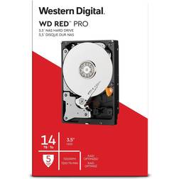 Western Digital Hårddisk, Svart, 14 TB