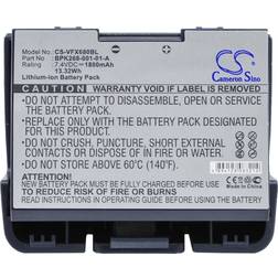 Batteri til VERIFONE VX680 trådløs terminal (Kompatibelt)