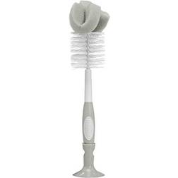 Dr. Brown's Dr. Brown s Baby Bottle Cleaning Brush with Sponge and Scrubber Gray