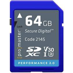 ProMaster Performance 2.0 64GB SDXC Memory Card