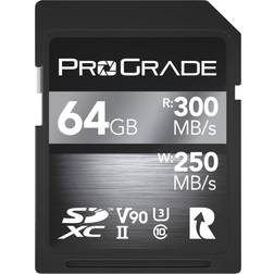 ProGrade Digital SDXC UHS-II V90 300R minneskort (64 GB)