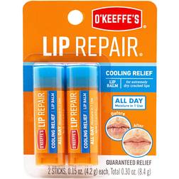 O’Keeffe’s Cooling Lip Repair Stick Twin Pack, 2