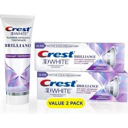 Crest 3D White Brilliance Toothpaste Vibrant Peppermint