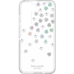 Defensive Hardshell Case for Galaxy S22 Scattered Flowers Multi