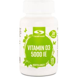 Healthwell Vitamin D3 5000 IE 120 st