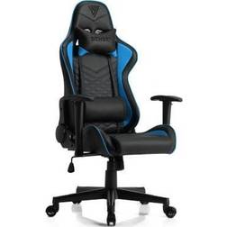 SENSE7 Spellcaster black and blue armchair