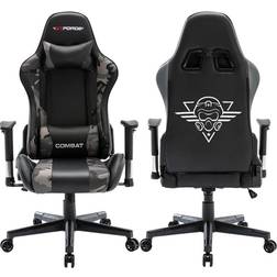 GTForce Combat mission 1 gaming office desk camouflage reclining chair Camouflage Gtforce