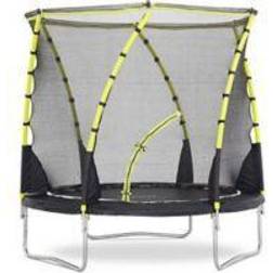 Plum Whirlwind Black & Green 8Ft Trampoline & Enclosure
