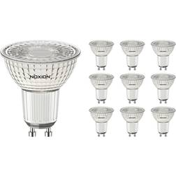 Noxion Fordelspakke 10x PerfectColor LED spot GU10 PAR16 4W 345lm 36D 927 ekstra varm hvid bedste farvegengivelse dæmpbar erstatter 50W