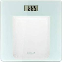 Balance Digitale LCD Blanc 180kg Système De Capteurs Slim Moderne