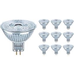 Osram Fordelspakke 10x Parathom Pro LED spot GU5.3 MR16 8W 621lm 36D 827 ekstra varm hvid erstatter 50W