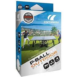 Cornilleau Outdoor Balls White 6 Pcs