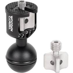 Wooden Camera Universal Ultra Arm Ball with Combo 1/4-20 & 3/8-16 Screw Knob