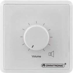 Omnitronic PA Volume Controller, 5 W mono wh, PA volymreglage, 5 W mono vit