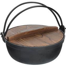 KitchenCraft World Of Flavours Cast Iron Japanese Cooking Pot mit Klappe