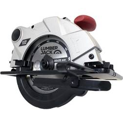 Lumberjack 185mm Circular Saw Multi Purpose 1400W Bevel Angle 240V
