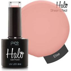 Halo by Pure Nails Gel Nails La Parisienne Sheer Effect Collection Elise