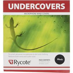 Rycote 065101 Undercover Stickies and 30 Disc, Black