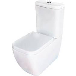 Cooke & Lewis Affini Contemporary Close-Coupled Toilet With Soft Close Seat