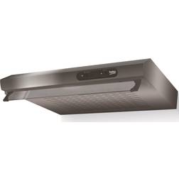 Beko Standard Udsugning 60 cm, Sølv, Grå, Rustfri stål