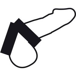 Darkness dobbelt metal penis-ring