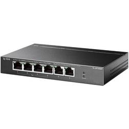 TP-Link 6 Port Fast Ethernet PoE Switch 4 PoE+ 67W