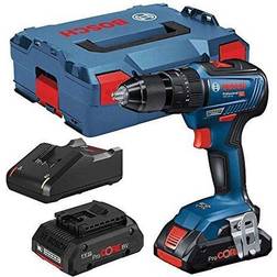 Bosch Gsb 18 V55 (2x4Ah) 18v Combi drill 13mm keyless chuck