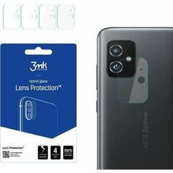 3mk Hybrid Glass Camera Lens Protector for Asus Zenfone 8 - 4 Pcs