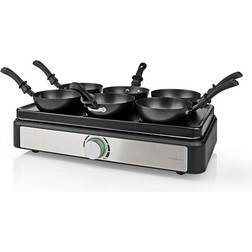 Nedis FCRA310FBK6 raclette grill