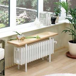 Acova 4 Column Radiator, White H455mm