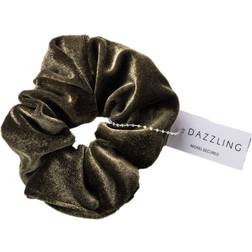 Dazzling Hårsnodd Sammet olive